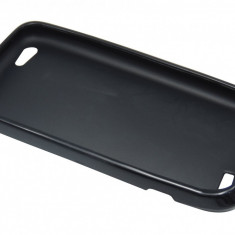 Husa silicon X-case neagra pentru HTC One V