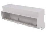 Carcasă pentru şină DIN 91x213x62mm Gri 12 Module