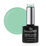 Cumpara ieftin Oja Semipermanenta Neon Glow SensoPRO Milano #44 Mojito Crush, 10ml