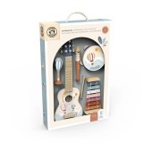 Set 5 instrumente muzicale din lemn (L), Speedy Monkey