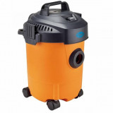 Aspirator multifunctional LWD-12P, 1100W, functie de suflare, recipient colectare 12 litri, filtru HEPA, cablu alimentare 5 metri, Negru/Portocaliu, Limpio