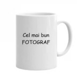 Cana alba personalizata, &quot;Cel mai bun fotograf &quot; 2, INOVATIX&reg;. 330ml