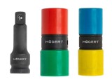 Set 3 Chei Tubulare cu Impact H&Ouml;GERT TECHNIK 1/2&quot; HT4R006