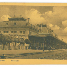 4938 - PLOIESTI, Railway Station, Romania - old postcard, CENSOR - used - 1917