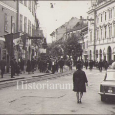 HST P2/528 Poză centrul orașului Sibiu 1968