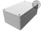 Carcasă universală gri ABS, dimensiuni 90mm x 160mm x 60mm