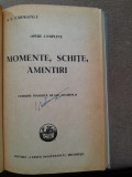 MOMENTE, SCHITE, AMINTIRI - I.L. CARAGIALE