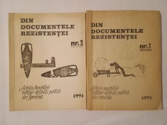 Din documentele rezisten?ei nr. 1-2 (1991, Arhiva Asocia?iei fo?tilor de?inu?i politici din Romania) foto