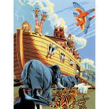 Prima pictura pe numere junior mica Arca lui Noe, Jad