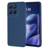 Husa silicon Motorola Moto G37 Asteroid GSM SoftFlex, bleumarin