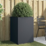 Cumpara ieftin Jardinieră, antracit, 52x48x75 cm, oțel