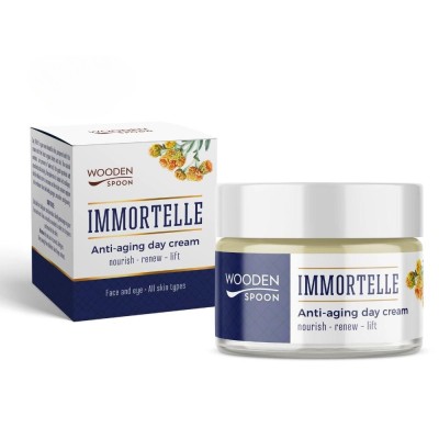 Crema Anti-Aging Immortelle, 50ml, Wooden Spoon foto