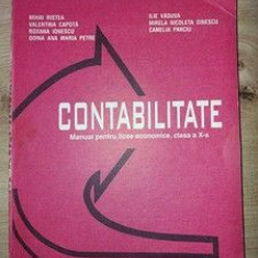 Contabilitate. Manual pentru licee economice, clasa a 10-a - Mihai Ristea, Ilie Vaduva