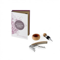 Set 3 accesorii pentru vin - Stainless Steel Story Wine | Brandani