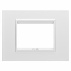 Rama Ornament 3M metal LUX Gewiss Chorus monocrom alb satinat GW16203XW