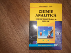 Chimie analitica - Echilibre chimice in solutie. Probleme - Irinel Adriana Badea foto