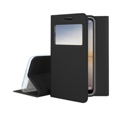 Husa Flip Book S-view Huawei P20 Black foto