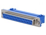 Mufă Mamă D-Sub 37 PIN IDC pentru Cablu-Bandă 1.27mm, CONNFLY