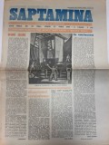 Almanah Saptamana 1989 - Nr. 25 - 8 pagini - Dimensiune 42x30 cm - Romana - Brosata