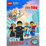 Lego City - City kalandok - T&ouml;bb mint 500 &aacute;thelyezhető matrica!