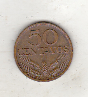 bnk mnd Portugalia 50 centavos 1978 foto