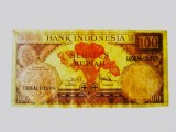 Rară! Indonezia 100 Rupiah 1959,bancnota din imagini la cel mai mic preț