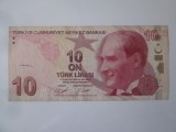 Turcia 10 Lirasi/Lire 2009