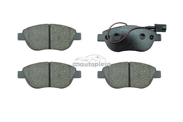 Set placute frana,frana disc OPEL COMBO Combi (X12) (2012 - 2016) KRIEGER 0950006129