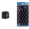 Set capace prezoane 19 mm, culoare Negru AVX-AMG21305
