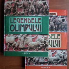 Alexandru Mitru - Legendele Olimpului 2 volume (1996, editie cartonata)