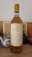 Vin alb vechi, dulce, Sauternes Chateau Haut-Fontebride 750ml, 1979 foto