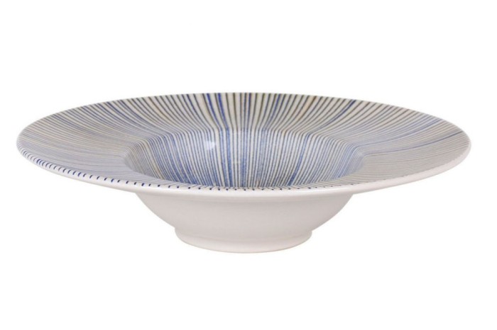 Set 6x Farfurie paste model Bari Irys 28x6.8 cm