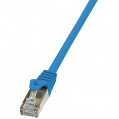 Cablu F/UTP Logilink EconLine Patchcord Cat 6 10m Albastru foto