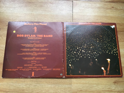 BOB DYLAN - BEFORE THE FLOOD (2LP,2 viniluri,1974,ISLAND,UK) vinil vinyl foto