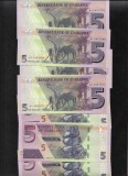 Zimbabwe 5 Dolari, 2019, UNC - Bancnota Originala Zimbabwe - Pret per Bucata