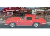 Macheta 1963 Chevrolet Corvette C2 Sting Ray Coupe 1:43 replica metal Rosu