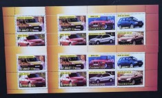 Dagestan-1998-Automobile -4x1 M/SH NEOBLITERATA -PLR 142 foto