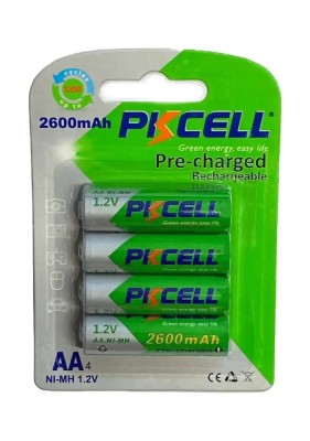 Set 4 acumulatori PKCELL AA /R6 Ni-MH 1.2V 2600mAh (618) foto