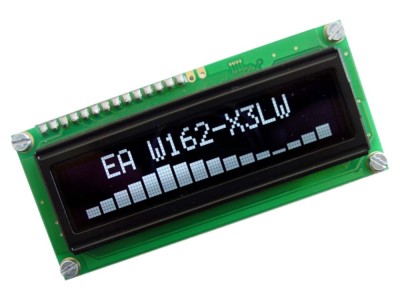 Afișaj OLED alfanumeric 16x2 80x36mm alb foto