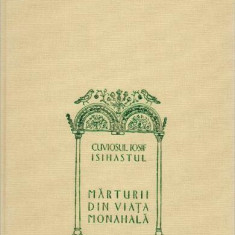 Mărturii din viaţa monahală, Ediția a II-a - Hardcover - Iosif Gheron - Bizantină