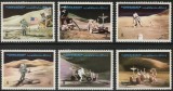 Ajman 1972 - Modulul lunar, aselenizarea, serie dantelata neuzata