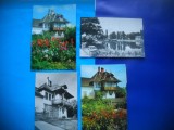 Lot 4 Carti Postale Campina, Prahova, RPR Circulate - HOPCT Nr. 162, Romania