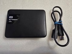 Hard disk extern Western Digital My Passport Ultra 2TB USB 3.0 - teste reale