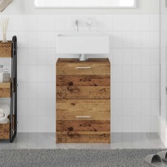 vidaXL Dulap pentru Chiuvetă Lemn Vechi 40 x 37 x 59 cm Lemn compozit
