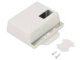 Carcasă universală cu lame de fixare 53mm x 73mm x 28mm
