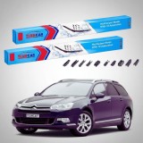 Cumpara ieftin Ștergătoare Citro&euml;n C5 Tourer Gen 3 (TD) Estate 2008-prezent | Set Față Flat Premium &ndash; TeamCar&reg;