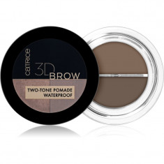 Catrice 3D Brow Two-Tone pomadă pentru sprâncene 2 in 1 culoare 010 Light to Medium 5 g