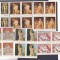 Reproduceri de arta, pictura, nuduri, 1969, nr. lista 695, bloc de 4,+bloc MNH