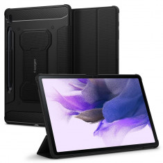 Husa Tableta Spigen - Rugged Armor Pro - Samsung Galaxy Tab S7 FE S7 Lite 12.4 inch T730 T736 - Black foto