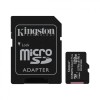 Card Memorie Kingston MicroSDXC Select Plus 128GB, Adaptor SD, Clasa 10, UHS-I, V10, 100MB/s, Rezistent la Socuri si Vibratii